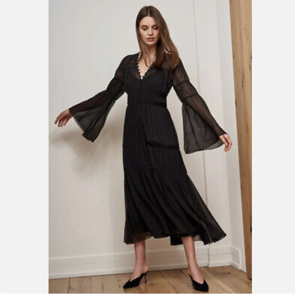 La ligne black dress